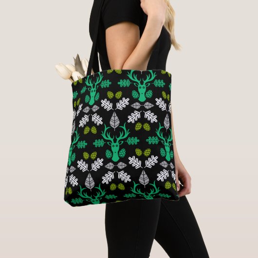 Bos Herten Natuurprint Tote Bag (Dichtbij)
