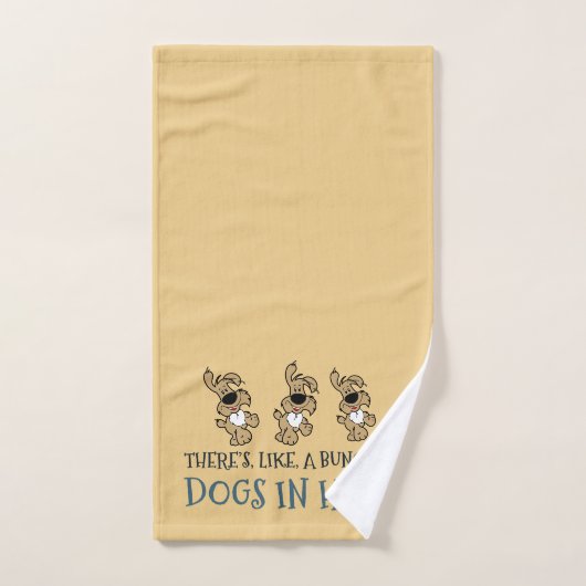 Bos honden hier handdoek (Handdoek)