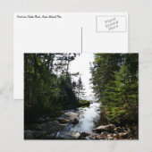 Bos in de buurt van Hunters Beach Briefkaart (Voorkant / Achterkant)