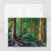 Bos in de zomer briefkaart (Voorkant / Achterkant)