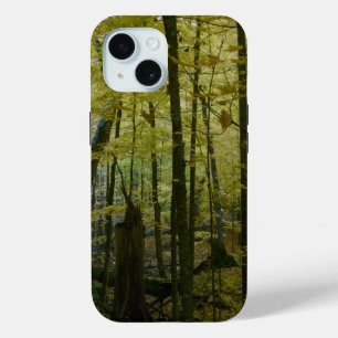 Bos in Herfst Verandering iPhone 15 Case