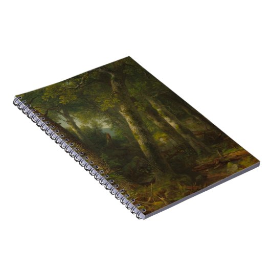 Bos in het ochtendlicht notitieboek (Rechterzijde)