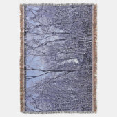 Bos in Twilight Deken (Voorkant Verticaal)