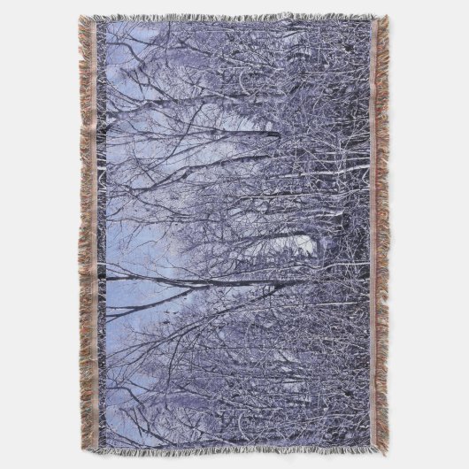 Bos in Twilight Deken (Voorkant Verticaal)