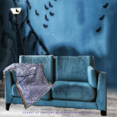 Bos in Twilight Deken