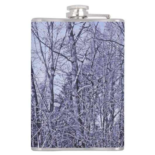 Bos in Twilight Heupfles (Achterkant)