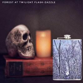 Bos in Twilight Heupfles