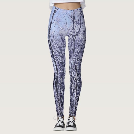 Bos in Twilight Leggings (Voorkant)