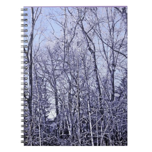 Bos in Twilight Notitieboek (Voorkant)