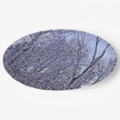 Bos in Twilight Papieren Bordje (Gekanteld)