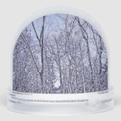 Bos in Twilight Sneeuwbol (Achterkant)