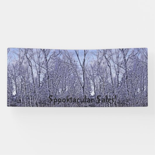 Bos in Twilight Spandoek (Horizontaal)