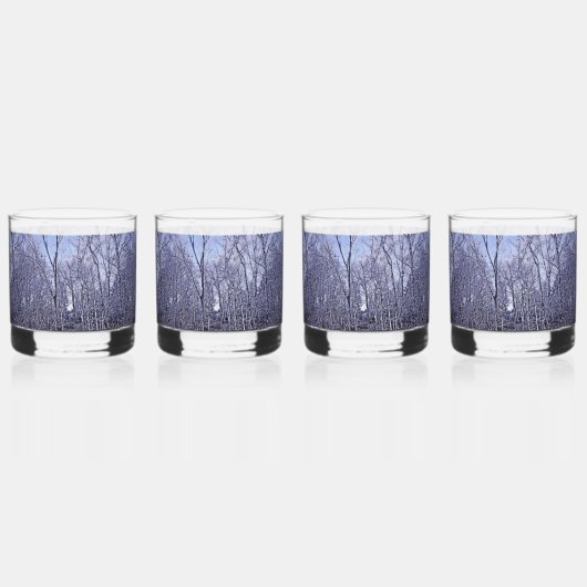 Bos in Twilight Whisky Glas (Achterkant)