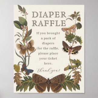  BOS Insecten Baby shower Luier Raffle Poster