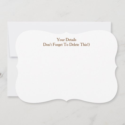 BOS KAART (Achterkant)