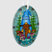 Bos kabouter ornament (voorkant)