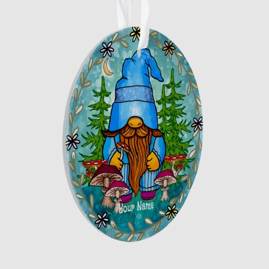 Bos kabouter  ornament (voorkant)