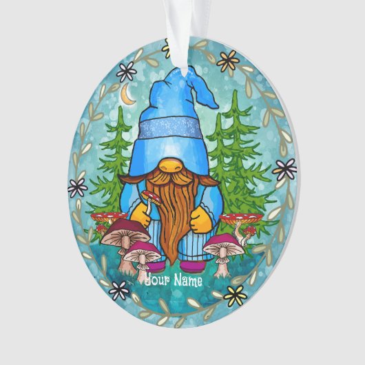 Bos kabouter  ornament (voorkant)