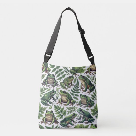 Bos Kikkers Mok Crossbody Tas (Voorkant)