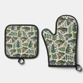 Bos Kikkers Mok Ovenwant & Pannenlap Set (Voorkant)