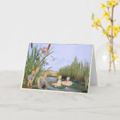  Bos Kinderen Freddie Langeler Groeten Kaart (Gele Bloem)