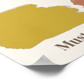 Bos Kleuren Peuter Poster (Hoek)