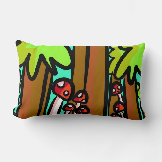 Bos Kussen (Voorkant)