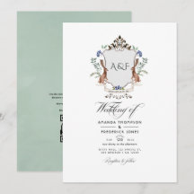 Bos Laurel Crest QR Code RSVP Huwelijk