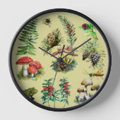 Bos leven, waterverf schilderen, wilde paddenstoel (Voorkant)