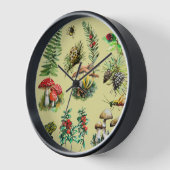 Bos leven, waterverf schilderen, wilde paddenstoel (Hoek)