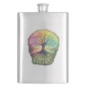 Bos Levensboom Fles Flacon (Voorkant)