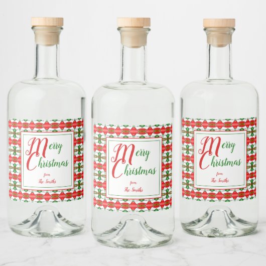 Bos Likeurfles Etiket (Flessen)