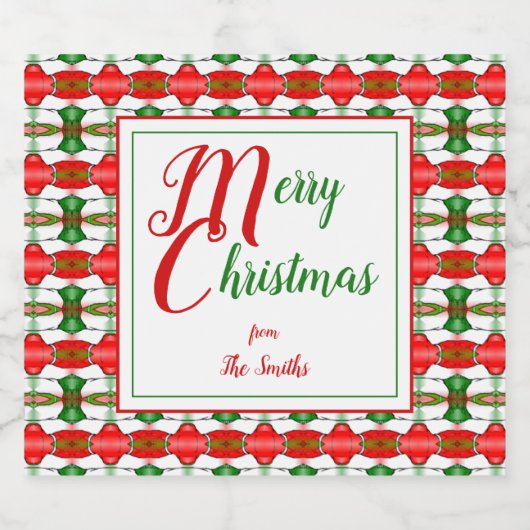 Bos Likeurfles Etiket (Enkel label)