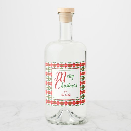 Bos Likeurfles Etiket (Voorkant)