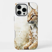 Bos Lynx Wilde Dieren Natuur iPhone Hoesje (Achterkant)