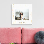 Bos magie | Persoonlijke Canvasprint Canvas Afdruk (Insitu (Woonkamer))