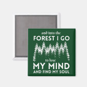 Bos Magneet (Voorkant / Achterkant)