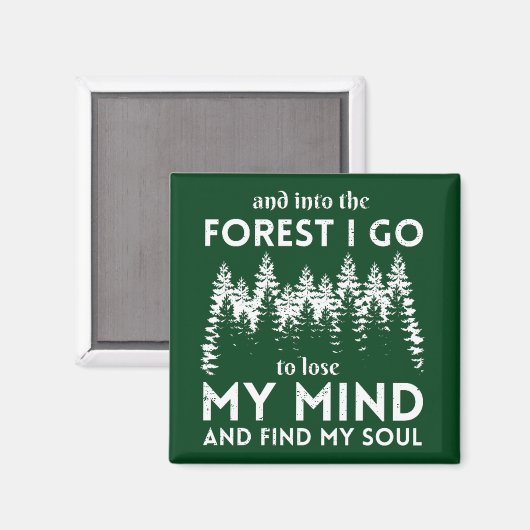 Bos Magneet (Voorkant / Achterkant)