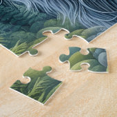 Bos Maine Coon Kat Legpuzzel (Zijkant)