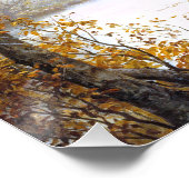 Bos Meer in Automn Poster (Hoek)