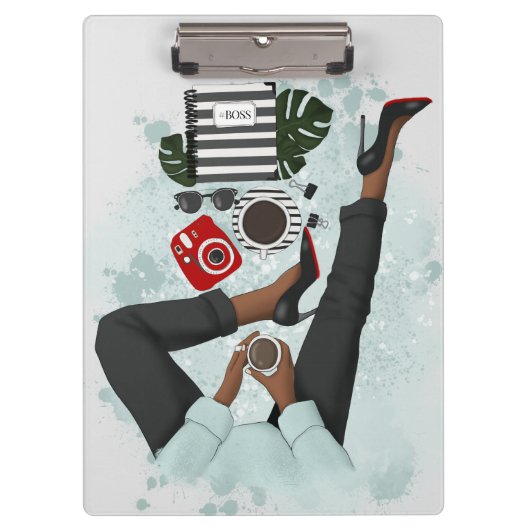 Bos met klembord voor stijl (Voorkant)