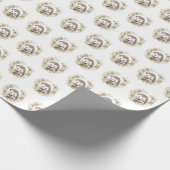 Bos met Schattigee egel Cadeaupapier (Hoek)