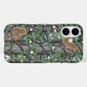 Bos met vogels en eekhoorns Case-Mate iPhone case (Achterkant (horizontaal))