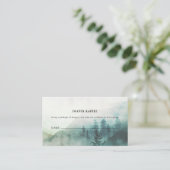 Bos Mist Avontuur Bergen Luier Raffle Informatiekaartje (Staand voorkant)