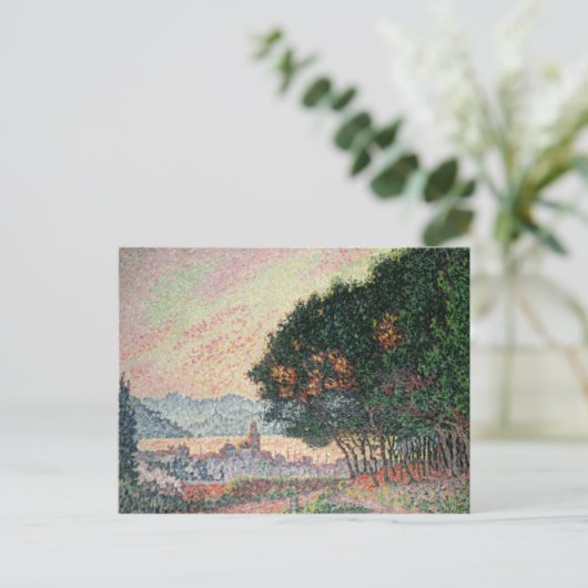 Bos nabij St. Tropez, 1902 Briefkaart (Staand voorkant)