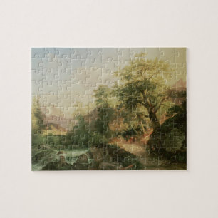 Bos nabij Wenen, 1852 (olie op doek) Legpuzzel