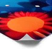 Bos Nachtglans Poster (Hoek)