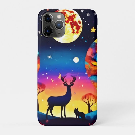 Bos Nachtgloed Case-Mate iPhone Case (Achterkant)