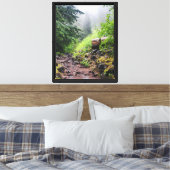 Bos Natuur Canvas Afdruk (Insitu (Slaapkamer))