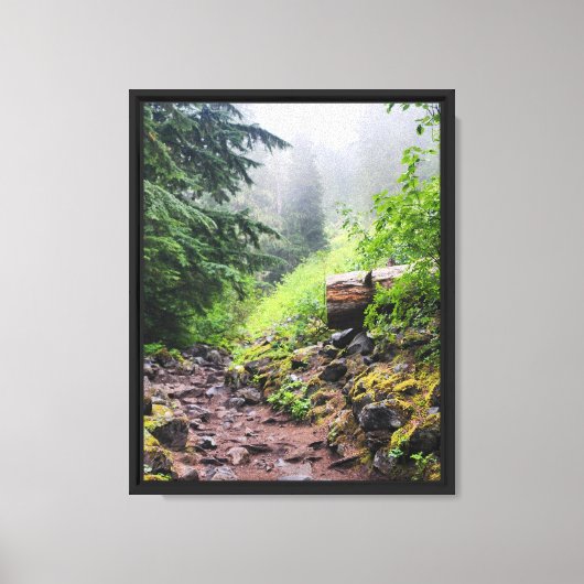Bos Natuur Canvas Afdruk (Voorkant)